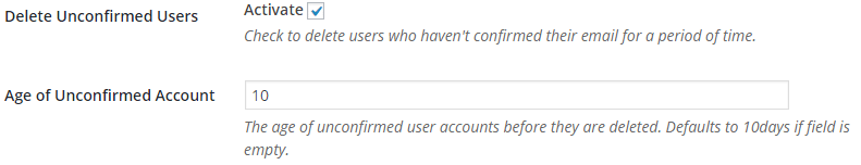 Delete unverified users from WordPress