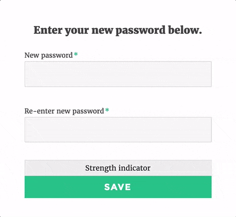 Resetting password via Ajax lost password form in WordPress