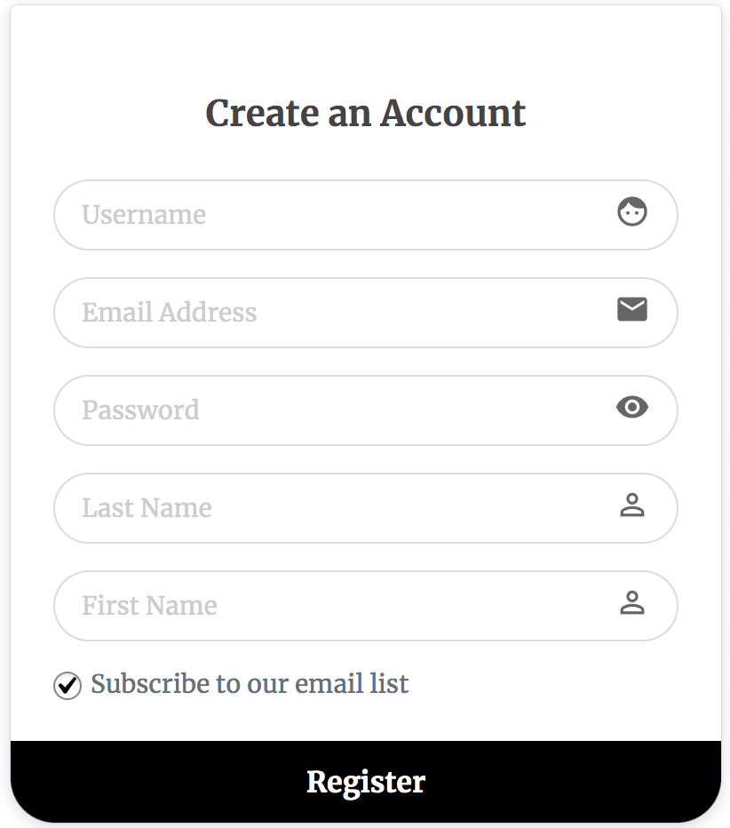 LearnDash custom user registration form