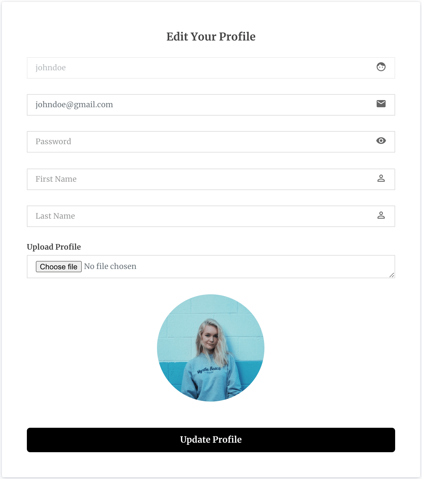 How to Create and Edit Your User Account