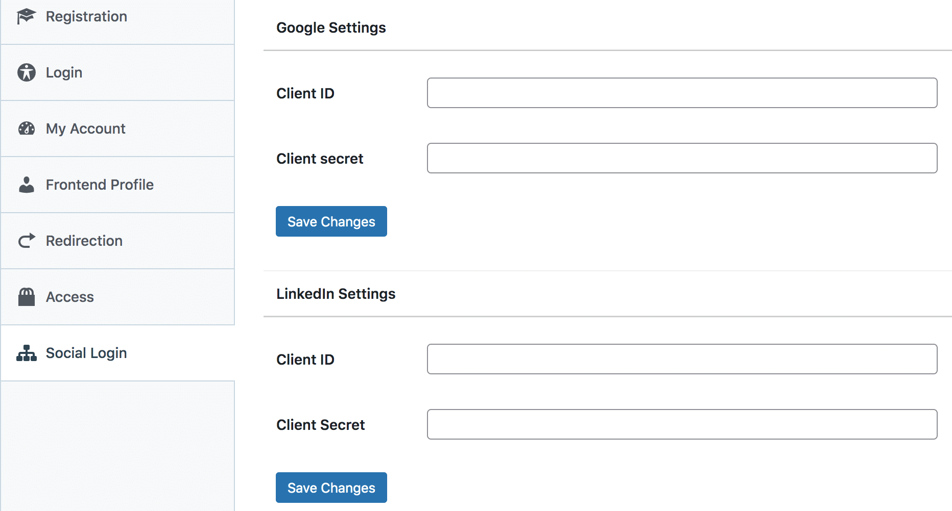 Integrating LinkedIn Social Login on a Website