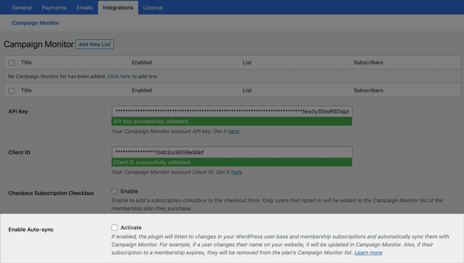 How to Sync/Export WordPress Users to Campaign Monitor - ProfilePress