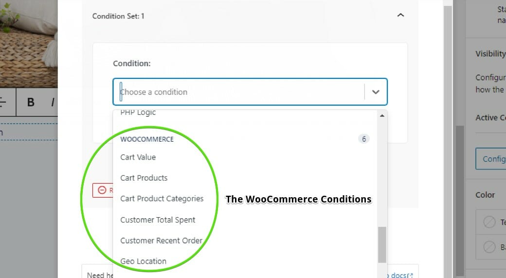 WooCommerce Conditions