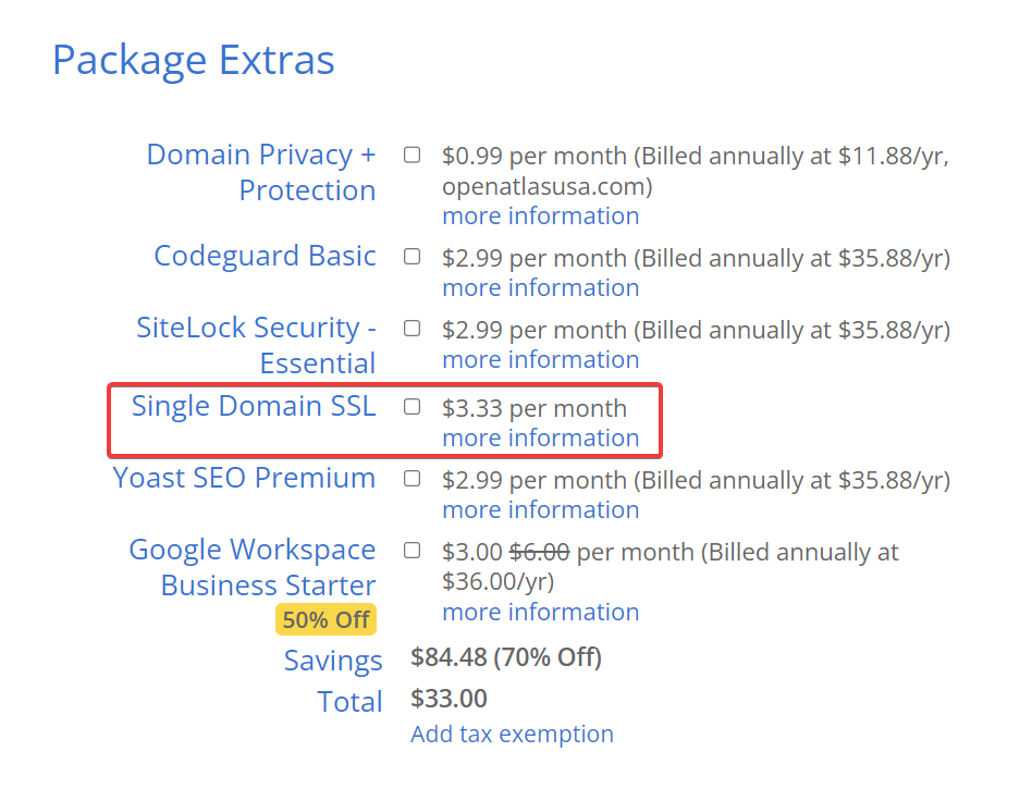 premium ssl certificate