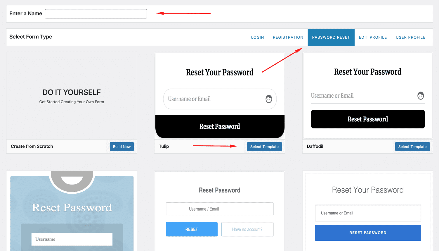 Create A Custom WordPress Password Reset Form ProfilePress