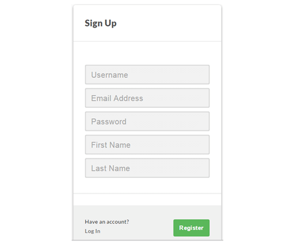 Pinnacle registration form